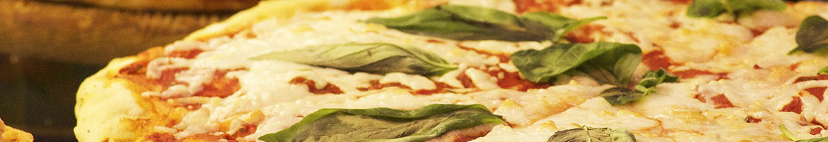 Eating Italian Pizza at Scotti's Restaurant & Pizzeria restaurant in Schenectady, NY.